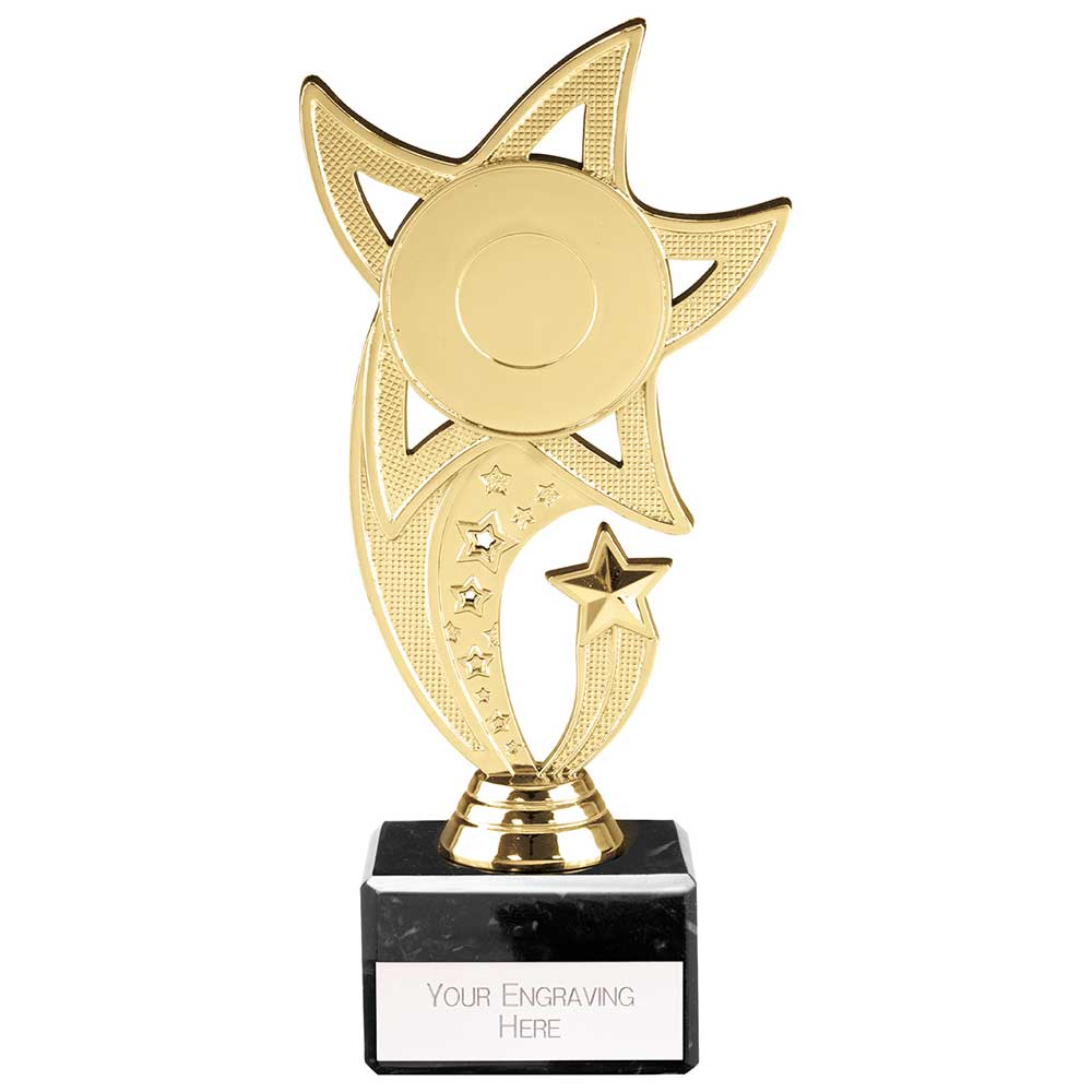 Star Fire Multi Award Trophy Gold 1 Star Fire Multi Award Trophy Gold