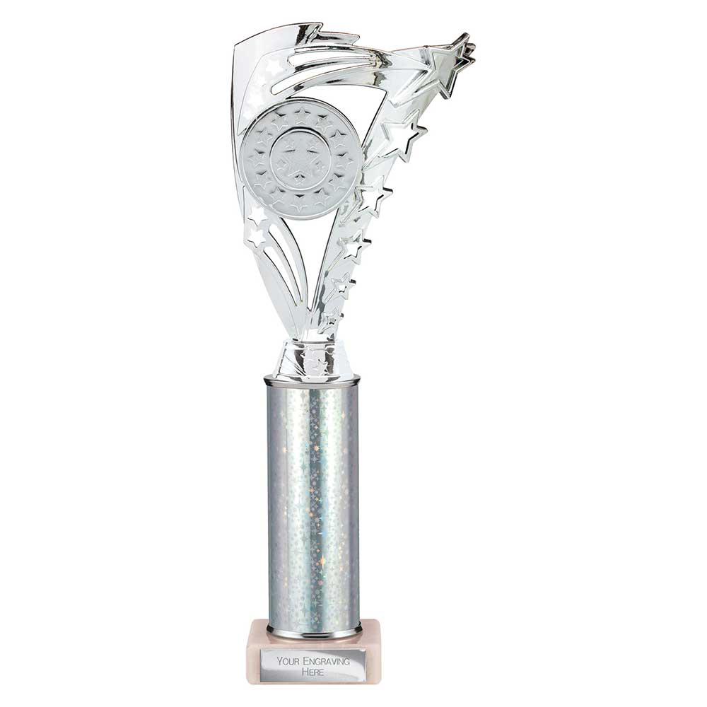 Frenzy Multi Award Tube Trophy Silver 6 Frenzy Multi Award Tube Trophy Silver - Image 6