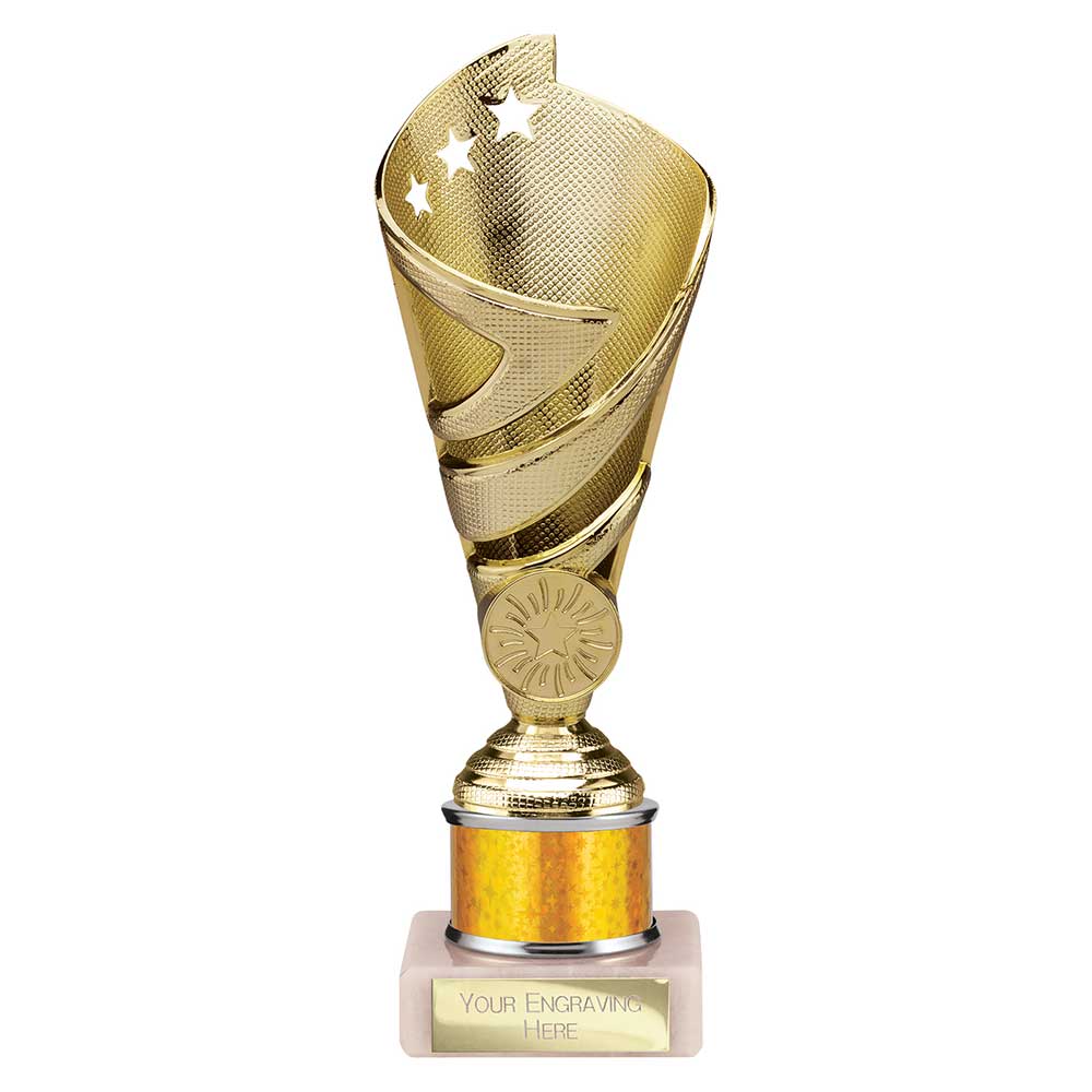 Hurricane Multi Award Tube Trophy Gold 1 Hurricane Multi Award Tube Trophy Gold