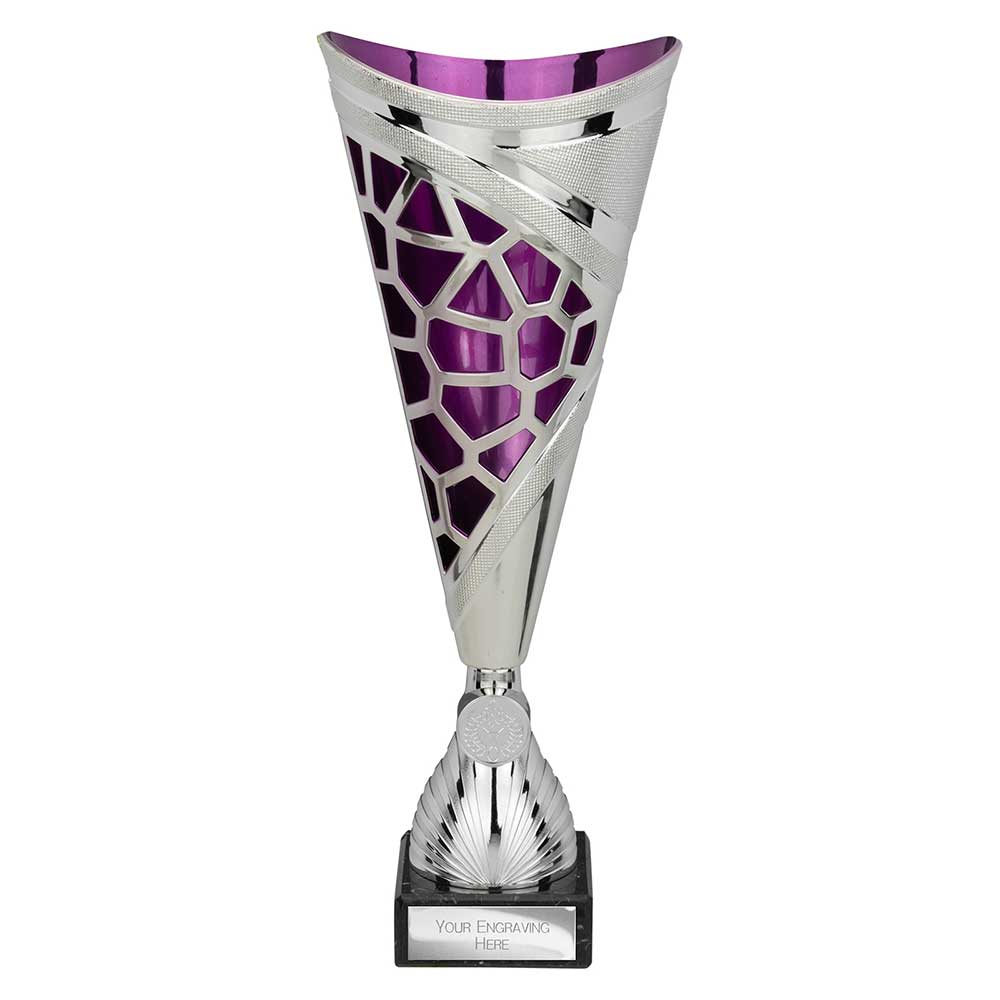 Vivid Trophy Silver and Purple 3 Vivid Trophy Silver and Purple - Image 3