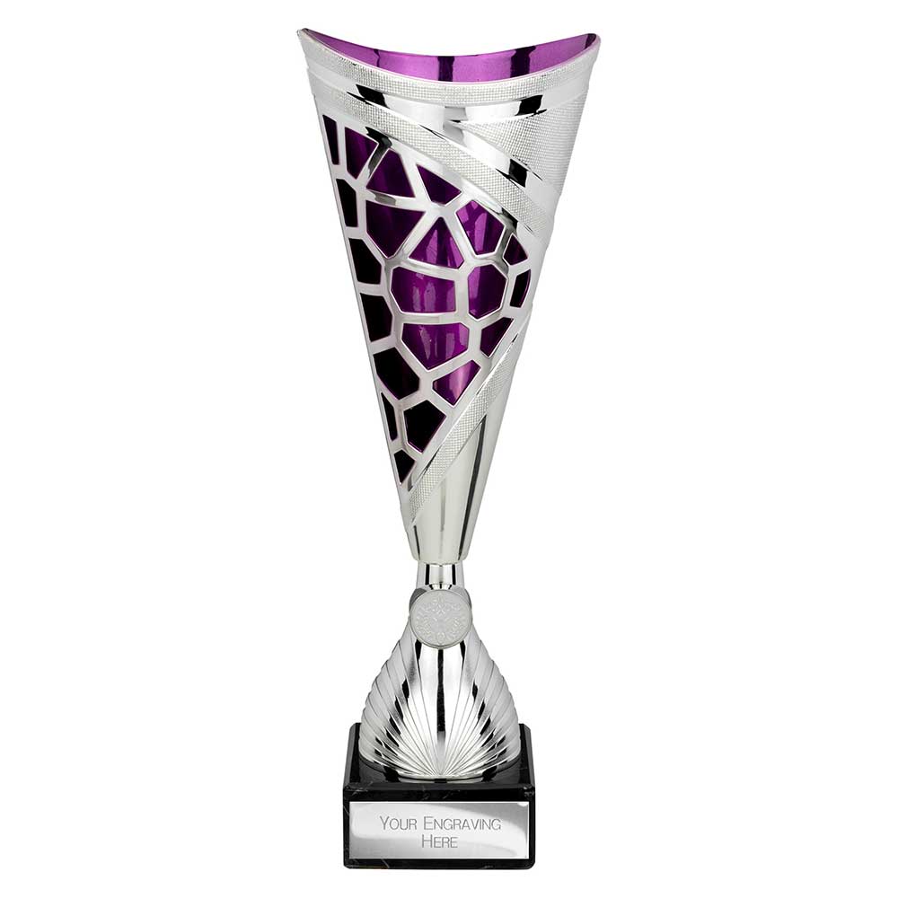 Vivid Trophy Silver and Purple 4 Vivid Trophy Silver and Purple - Image 4