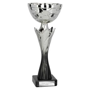 Blade Trophy Cup Silver and Black