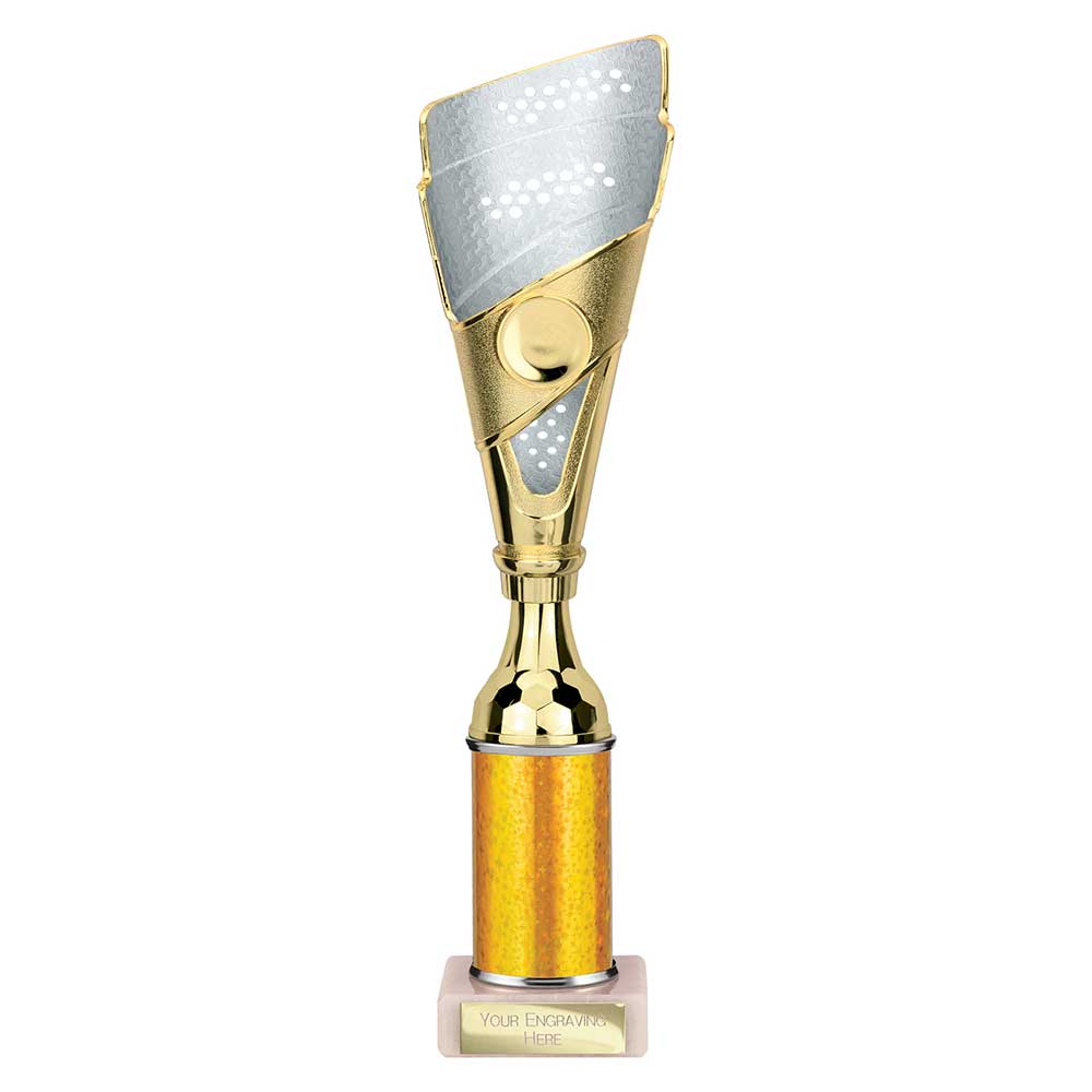 Predator Multi Award Tube Trophy Gold and Silver 4 Predator Multi Award Tube Trophy Gold and Silver - Image 4