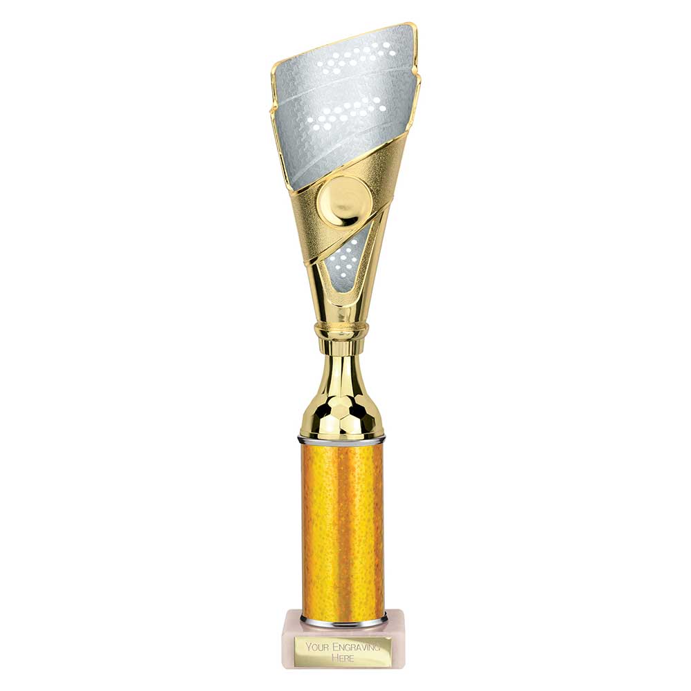 Predator Multi Award Tube Trophy Gold and Silver 5 Predator Multi Award Tube Trophy Gold and Silver - Image 5