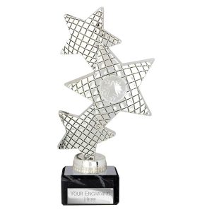Trinity Star Multi Award Plastic Trophy Silver