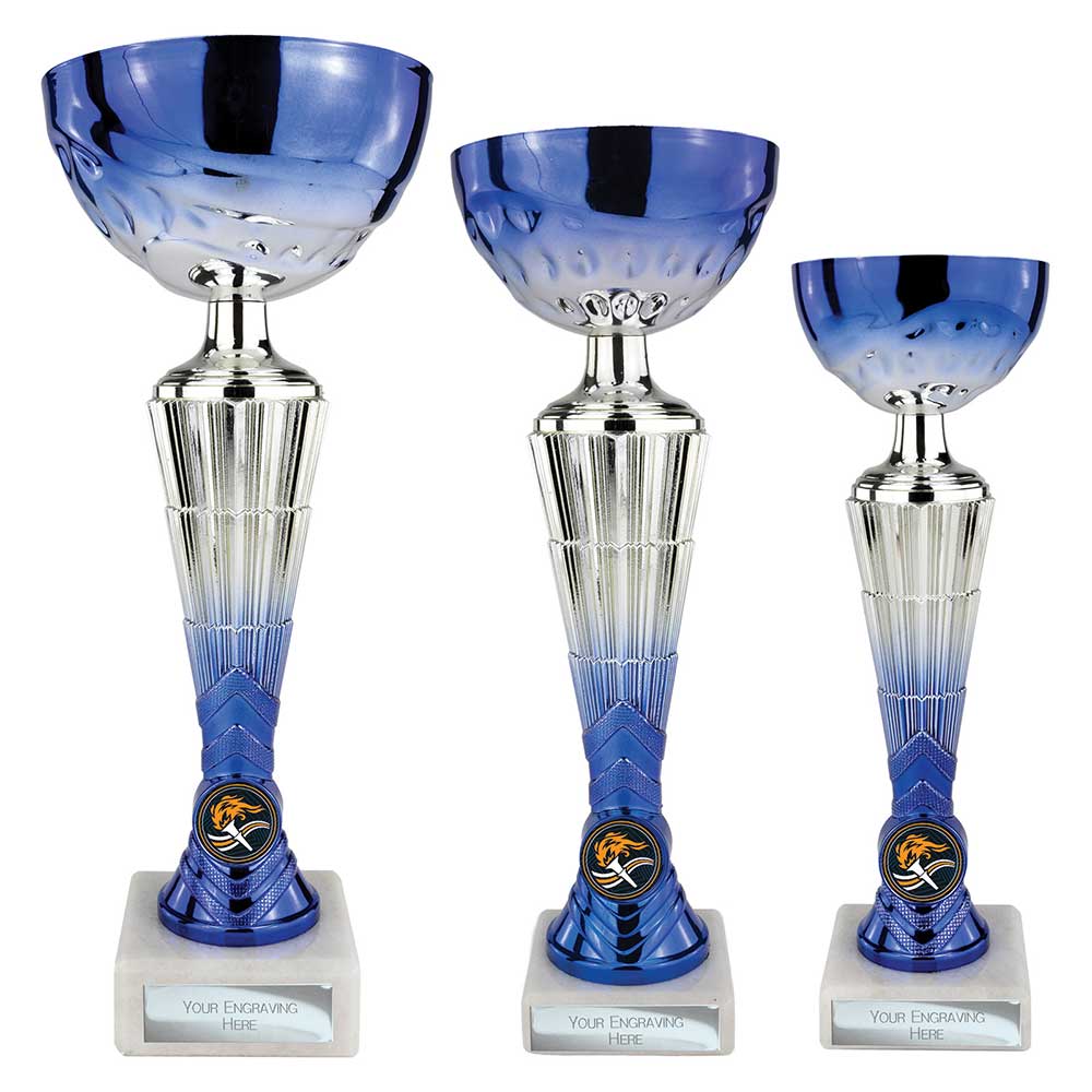 Hyper Trophy Cup Blue and Silver 2 Hyper Trophy Cup Blue and Silver - Image 2