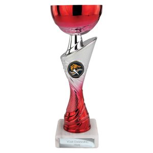 Sprite Trophy Cup Red and Silver
