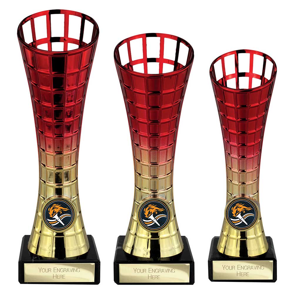 Leader Trophy Red and Gold 2 Leader Trophy Red and Gold - Image 2