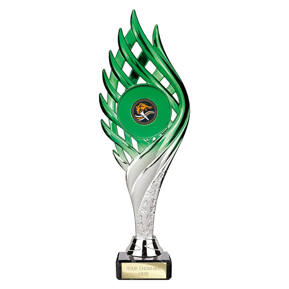 Wildfire Trophy Green and Silver 1 Wildfire Trophy Green and Silver