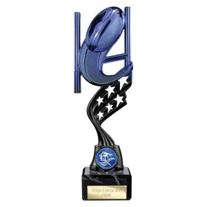 Innov8 Rugby Trophy Blue and Black