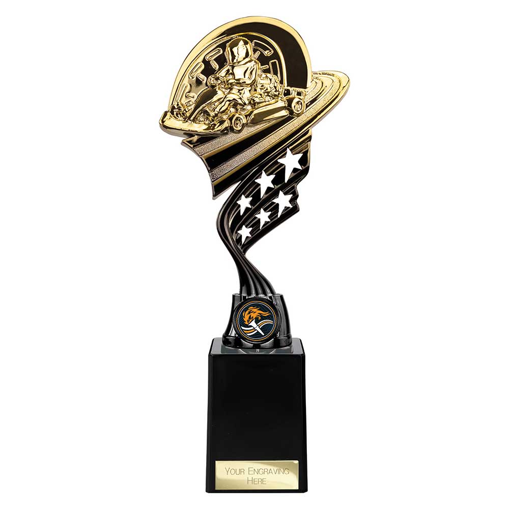 Innov8 Go Kart Trophy Gold and Black 4 Innov8 Go Kart Trophy Gold and Black - Image 4