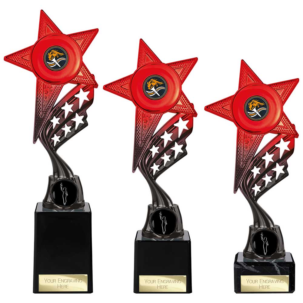 Innov8 Star Trophy Red and Black 2 Innov8 Star Trophy Red and Black - Image 2