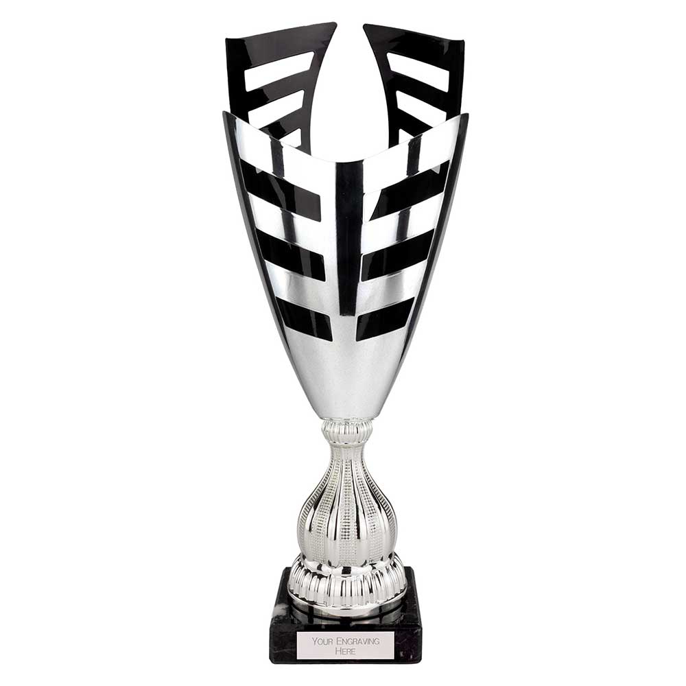 Paramount Laser Trophy Cup Silver and Black 1 Paramount Laser Trophy Cup Silver and Black